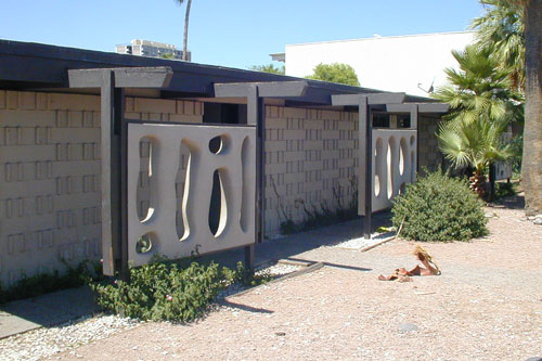 Cast concrete work on an office builing in Uptown Phoenix