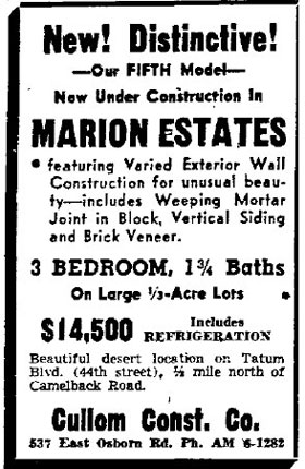 Marion Estates History