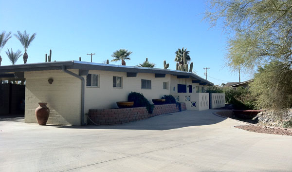 Marion Estates neighborhood by Camelback Mountain designed by Al Beadle, Ralph Haver, and Blaine Drake