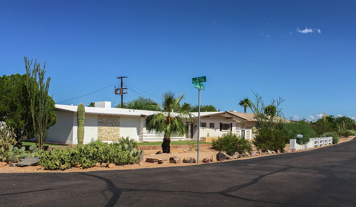 Sherwood Heights Neighborhood in Phoenix