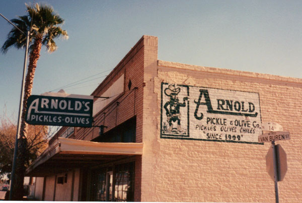 Vintage visuals along Van Buren in Phoenix Arizona