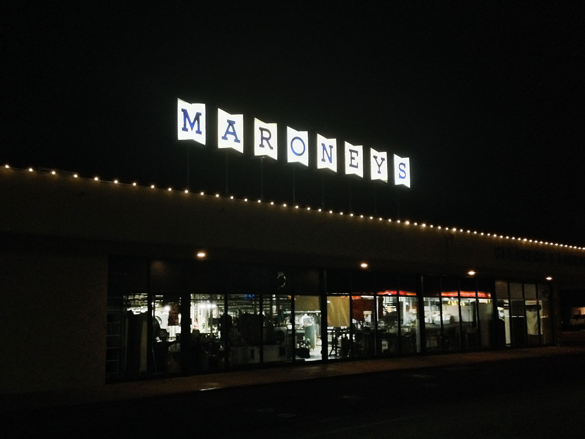 Maroney's sign in Phoenix Arizona