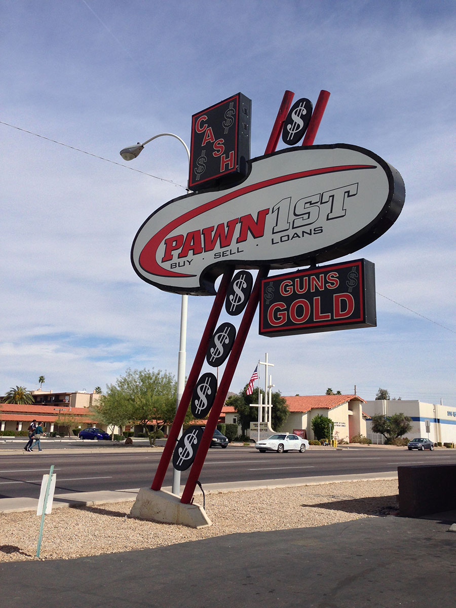 Pawn First sign in Phoenix Arizona