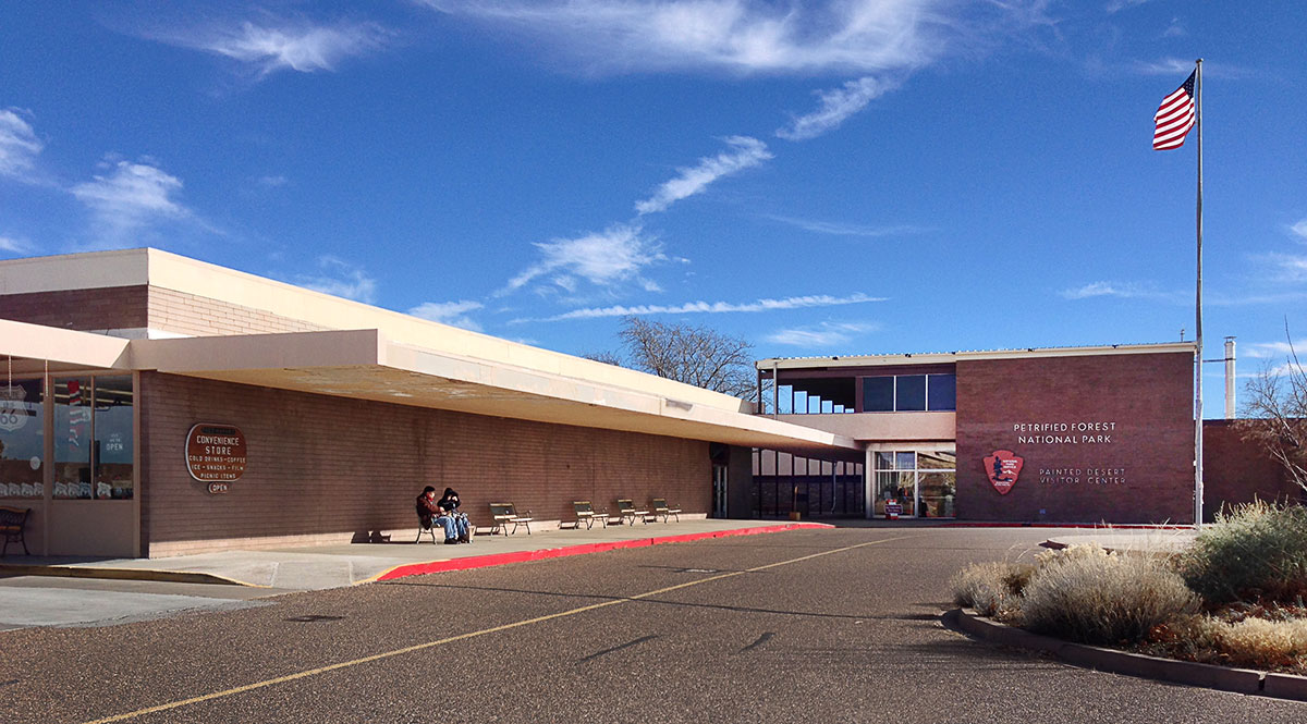 Painted Desert Visitor Center by Richard Neutra in Arizona