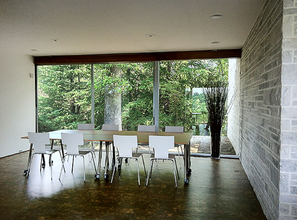 The Rice House in Virginia designed by Richard Neutra