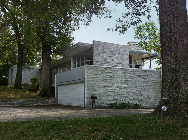 The Rice House in Virginia designed by Richard Neutra