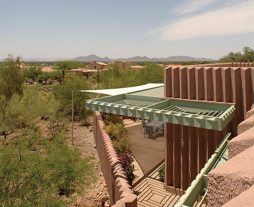 The Focus House designed by William Wesley Peters, Taliesin West