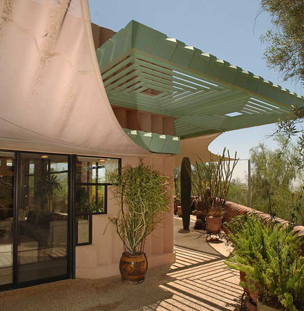 The Focus House designed by William Wesley Peters, Taliesin West