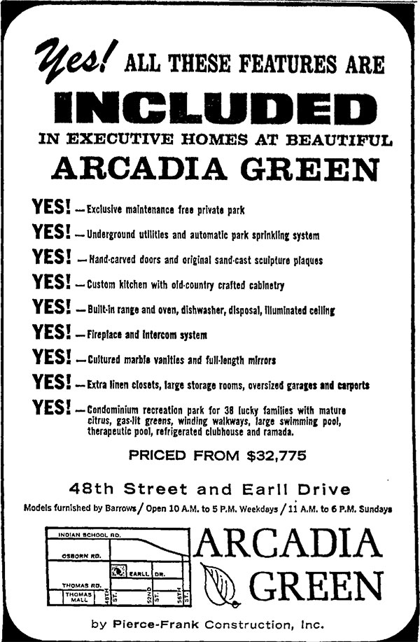 Arcadia Green by Pierson Miller Ware in Phoenix Arizona