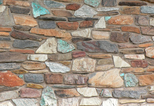 Desert masonry and terrazzo on the Schreiber office building