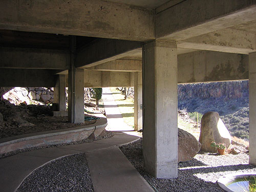 Arcosanti, designed and developed by Paoalo Soleri