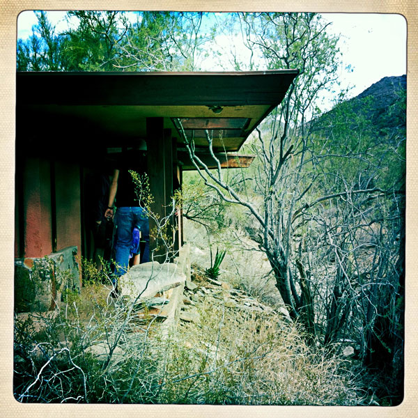 Student Shelter at Taliesin West in Scottsdale Arizona