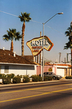 Vintage signage along Van Buren in Phoenix Arizona