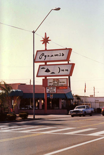 Vintage signage along Van Buren in Phoenix Arizona