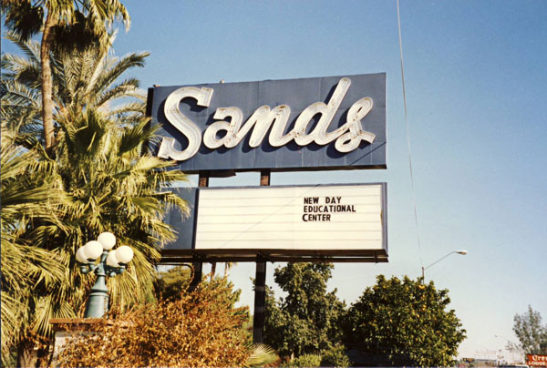 Vintage signage along Van Buren in Phoenix Arizona