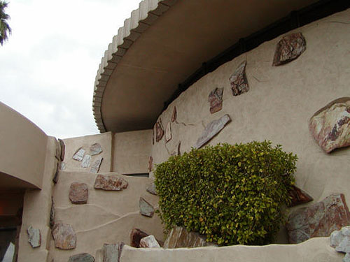 Dendriform Columns at the Valley National Bank on 44th Street and Camelback in Phoenix Arizona