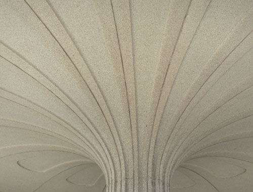 Dendriform Columns at the Valley National Bank on 44th Street and Camelback in Phoenix Arizona