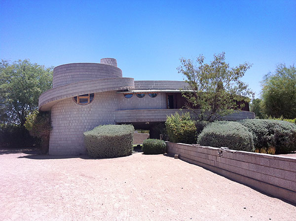 David Wright House by Frank Lloyd Wright Modern Phoenix