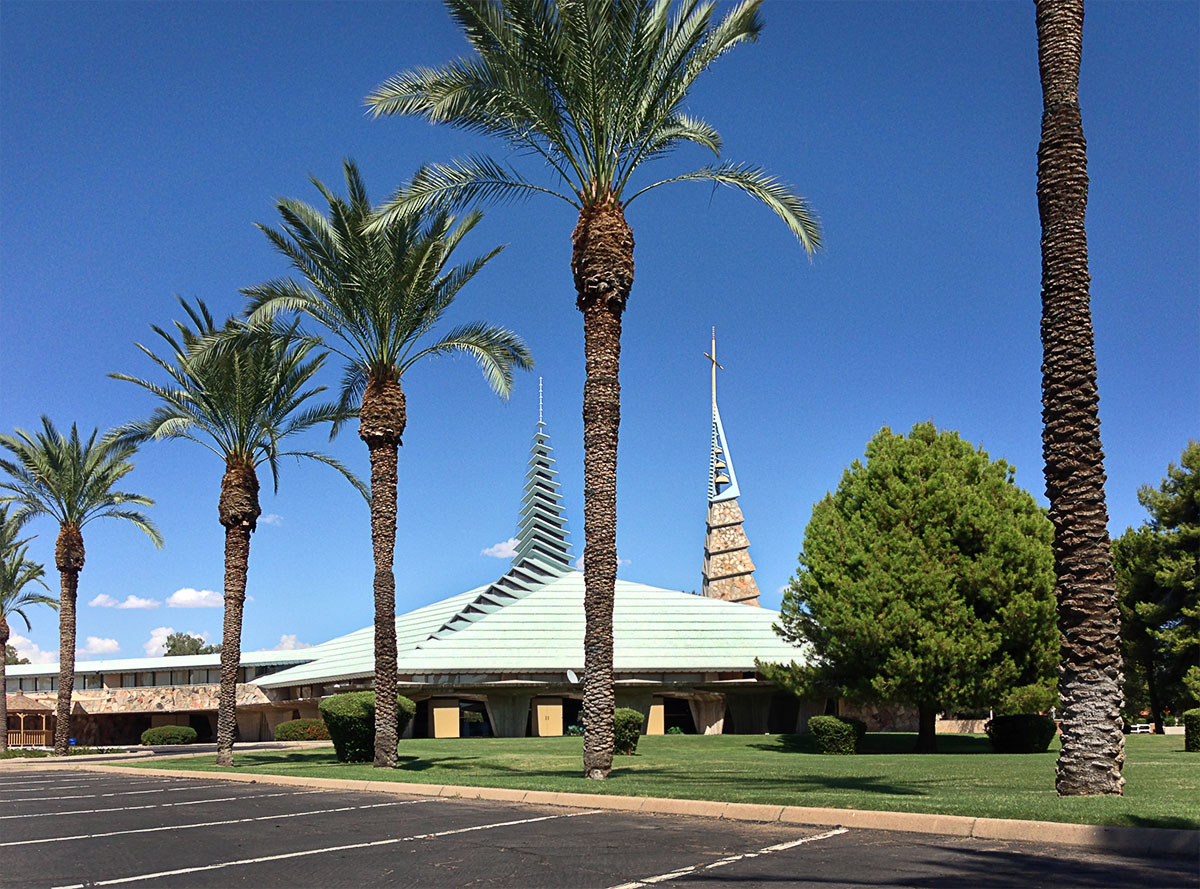 First Christian Church by Frank Lloyd Wright Modern Phoenix